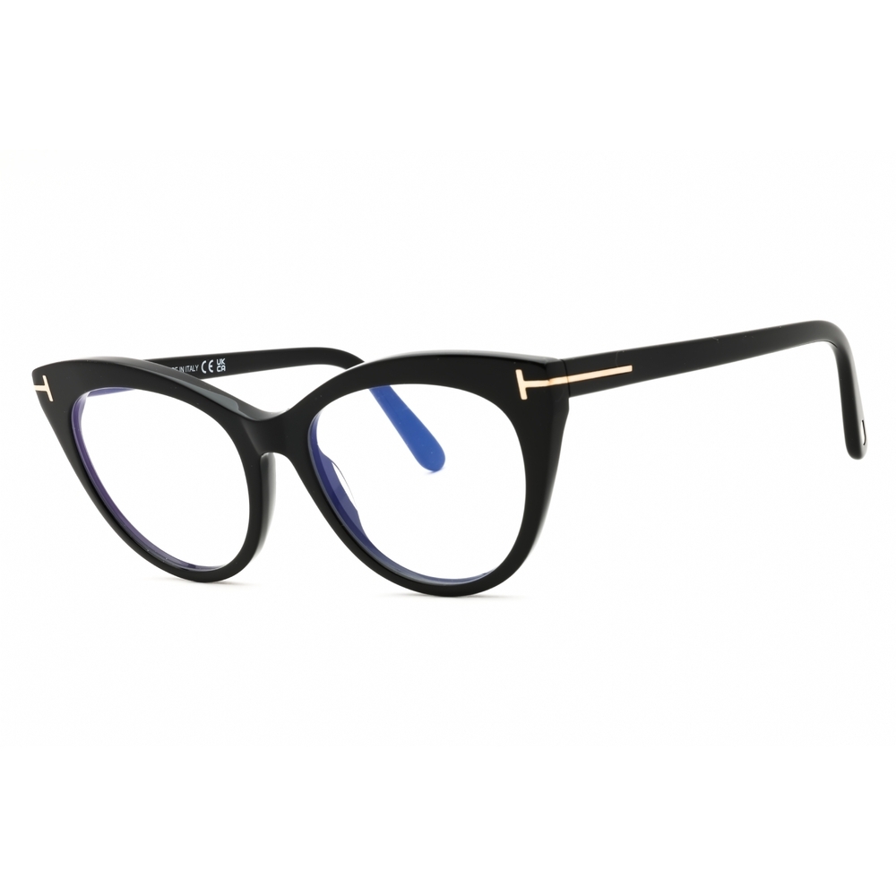 NWT Tom Ford FT6091-B Black Cat Eye 53mm Eyeglasses
